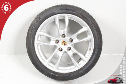 2013-2016 Porsche Boxster 981 Wheel Rim w/ Tire 9.5JX19H2 ET45 98136214302 OEM