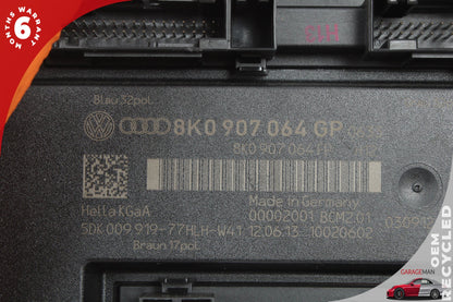 2012-2017 Audi Q5 SQ5 A4 BCM Body Comfort Control Module Unit 8K0907064KM OEM