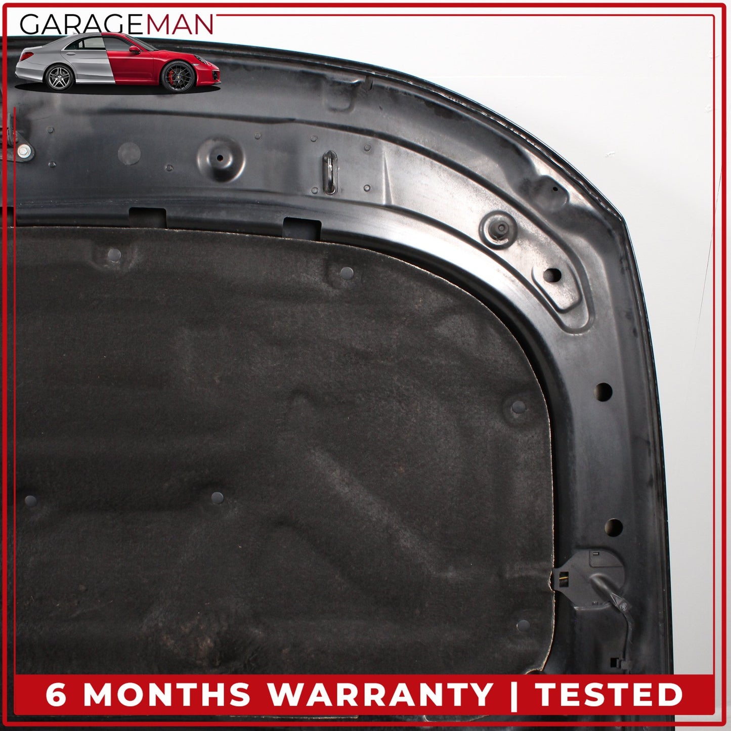 2005-2016 Land Rover LR4 L319 Front Hood Bonnet Panel Black Metallic OEM