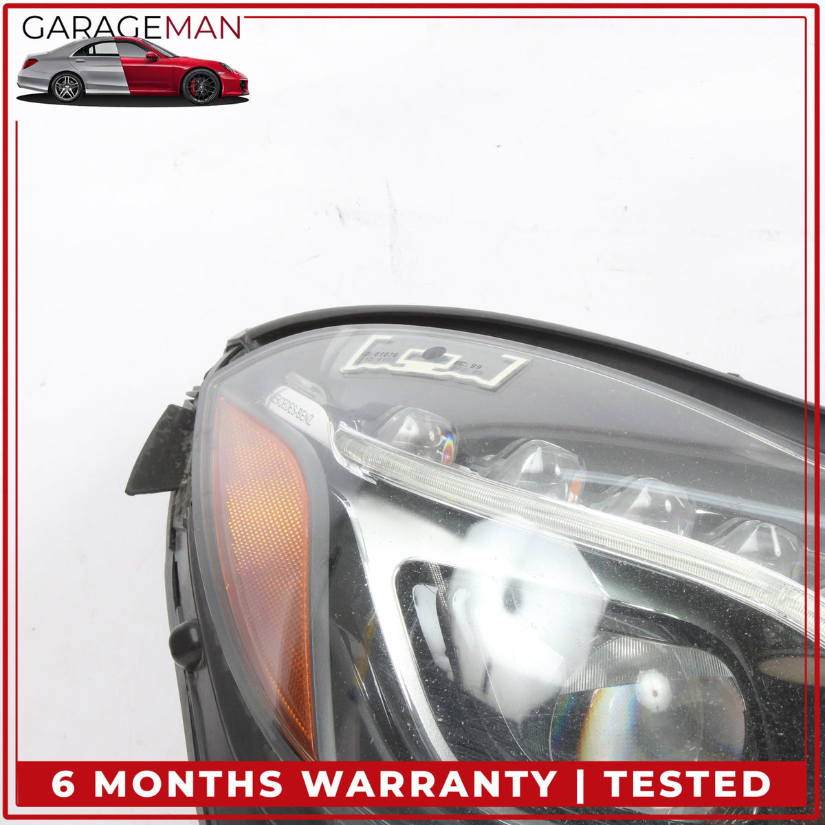 2014-2016 Mercedes W212 E400 Sedan Front Right Right LED Head Light Lamp OEM