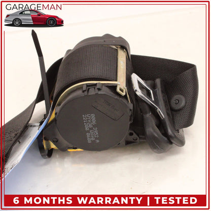 1999-2001 Porsche 911 Carrera 996 Rear Right Passenger Side Seat Belt Black OEM