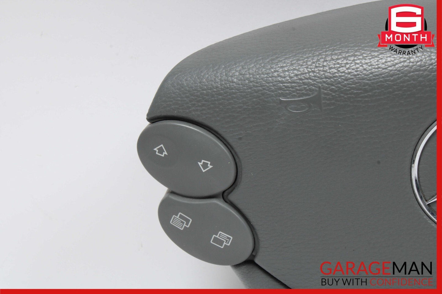 03-12 Mercedes R230 SL500 CLK320 CLK350 Steering Wheel Airbag Air Bag Gray OEM
