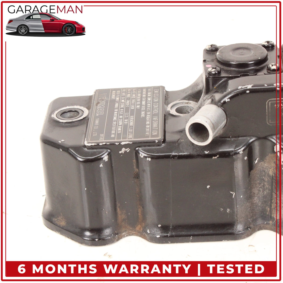 Yanmar 3TNV82A-SYB 3 Cyl Diesel Engine Cylinder Head Valve Cover AM882142