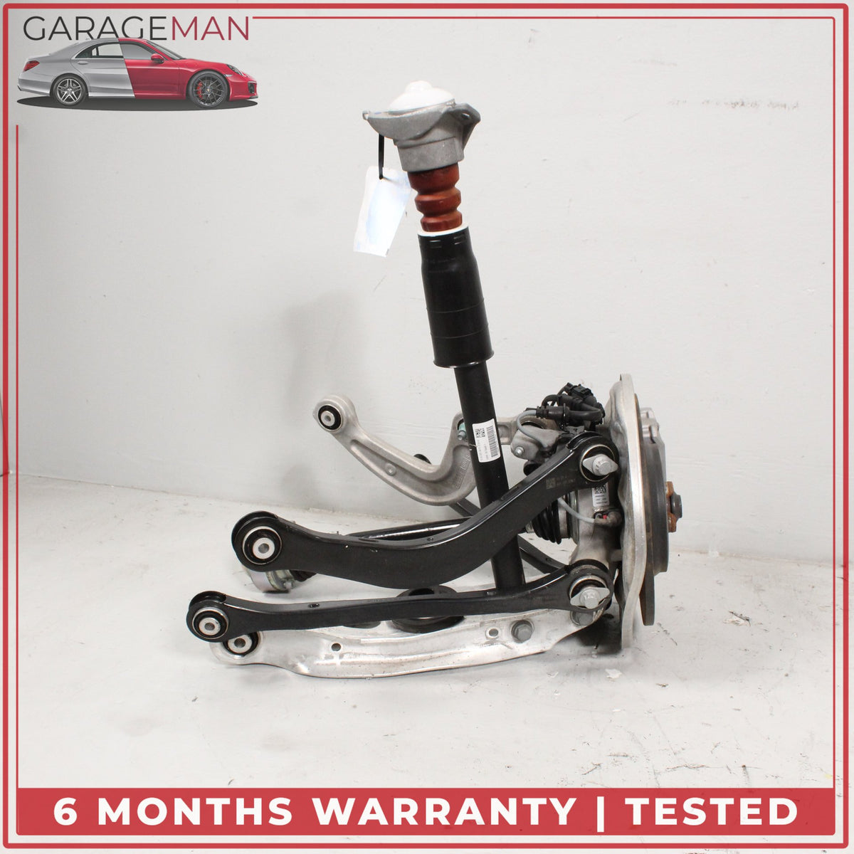 2017-2025 Audi A4 B9 Rear Right Suspension Spindle Knuckle Control Arm Set OEM