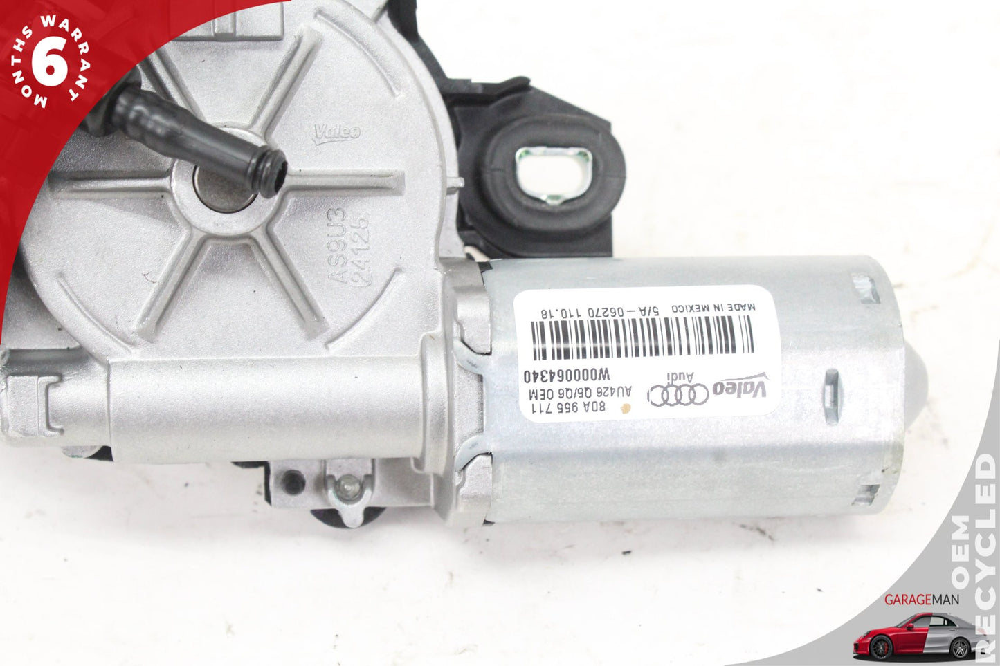 2018-2024 Audi Q5 SQ5 Rear Window Wiper Motor Valeo 80A955711 OEM