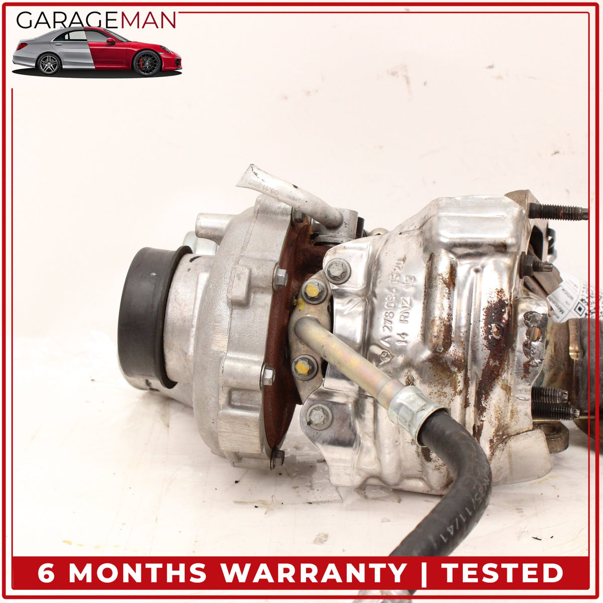 2011-2020 Mercedes C207 E550 S550 Left Side Turbocharger Manifold 2780901780 OEM