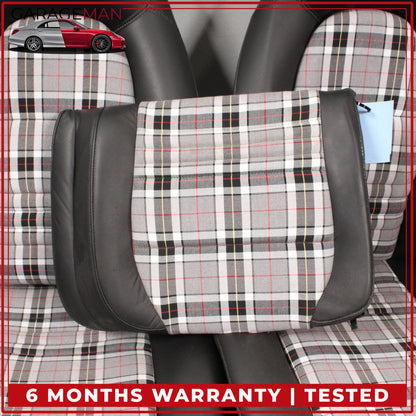 1999-2005 Porsche 911 Front Seat & Rear Cushion Pepita Style Fully Automatic OEM