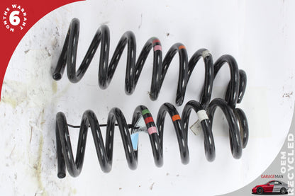 2016-2020 Jaguar XF X260 Rear Left and Right Side Coil Spring Set GX635534DC OEM
