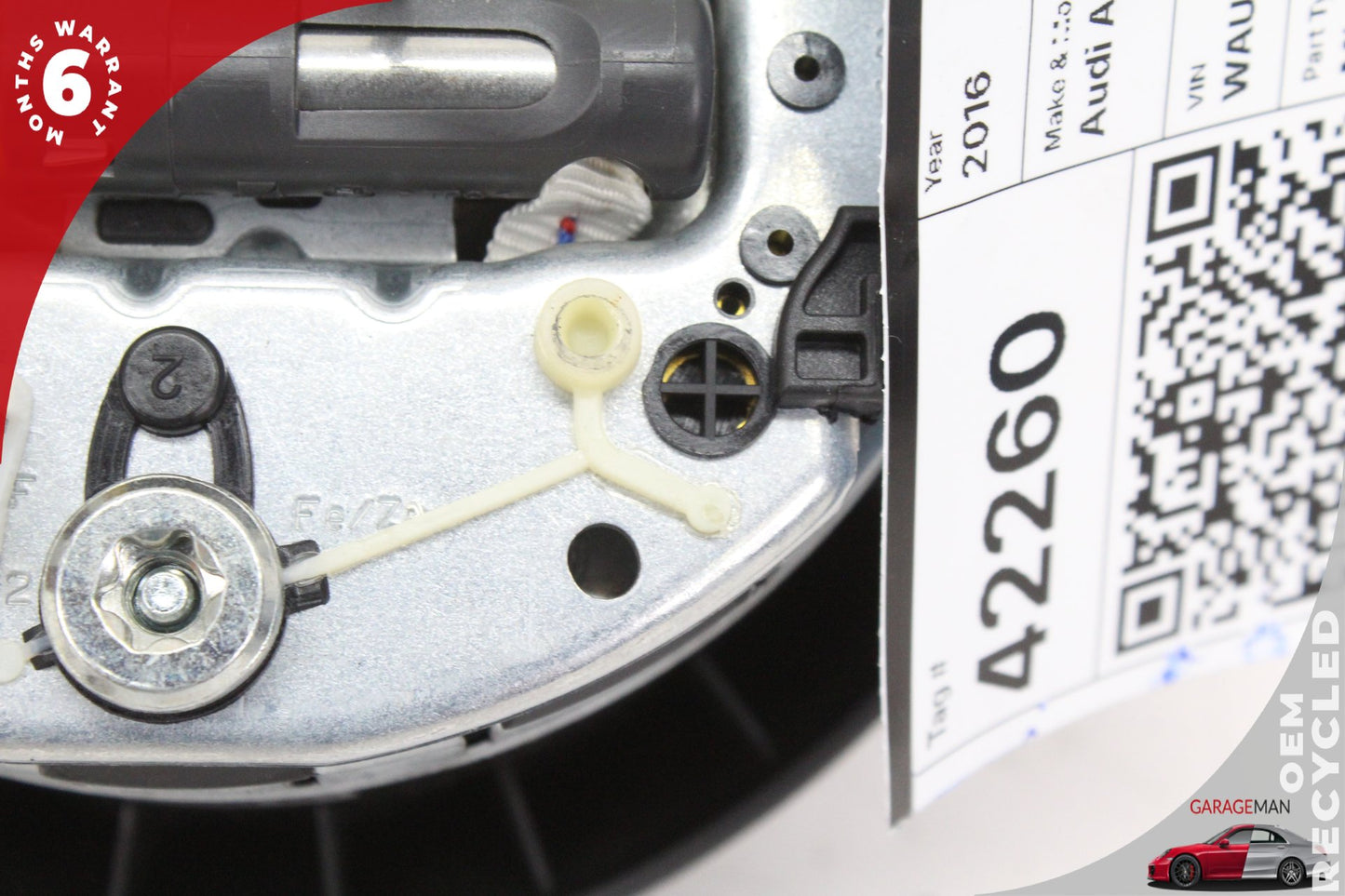2012-2018 Audi A6 C7  Steering Wheel Airbag 4G0880201H OEM