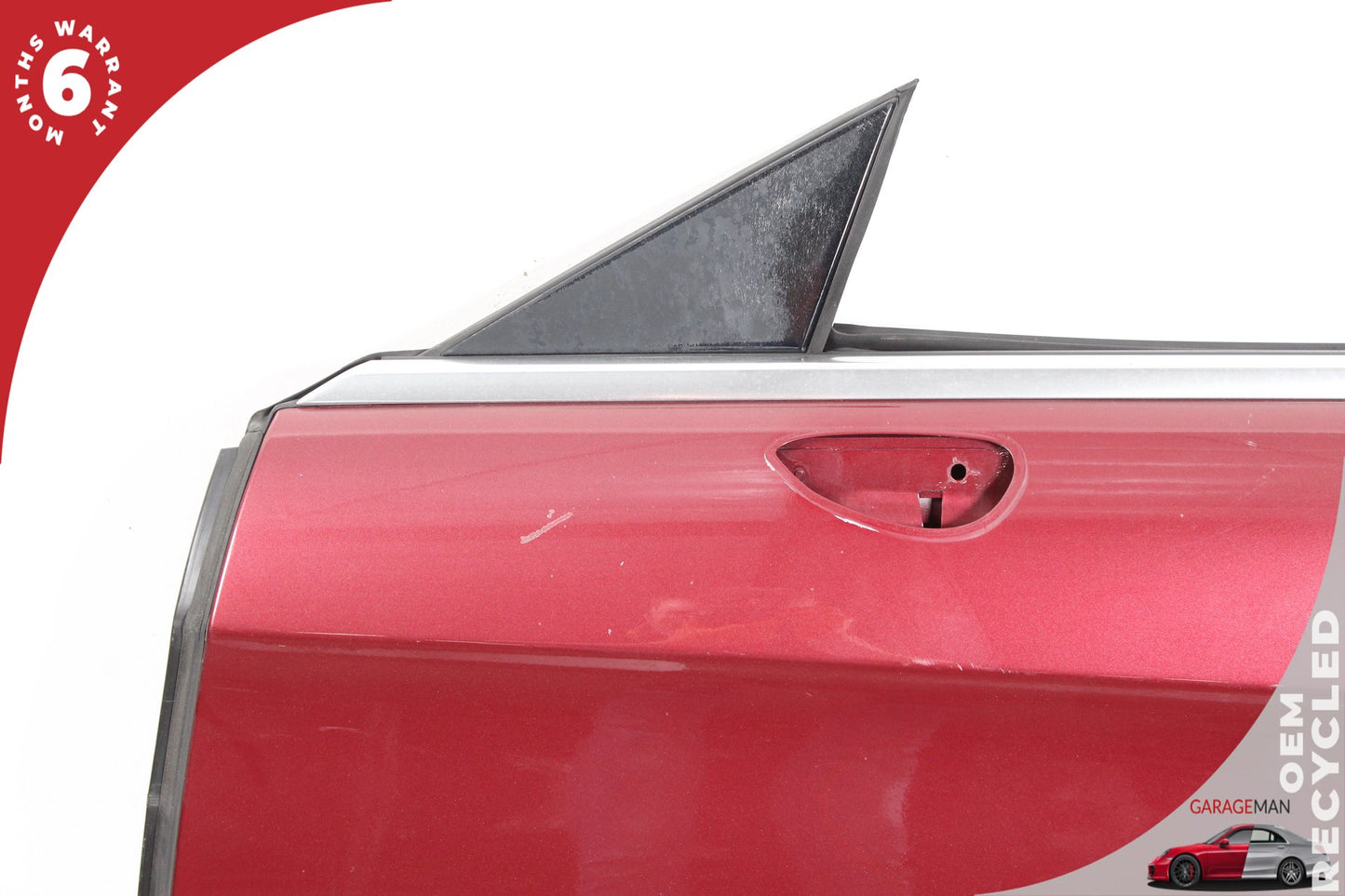 2012-2018 Mercedes W218 CLS550 Front Left Driver Side Door Shell Red OEM