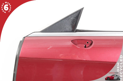 2012-2018 Mercedes W218 CLS550 Front Left Driver Side Door Shell Red OEM