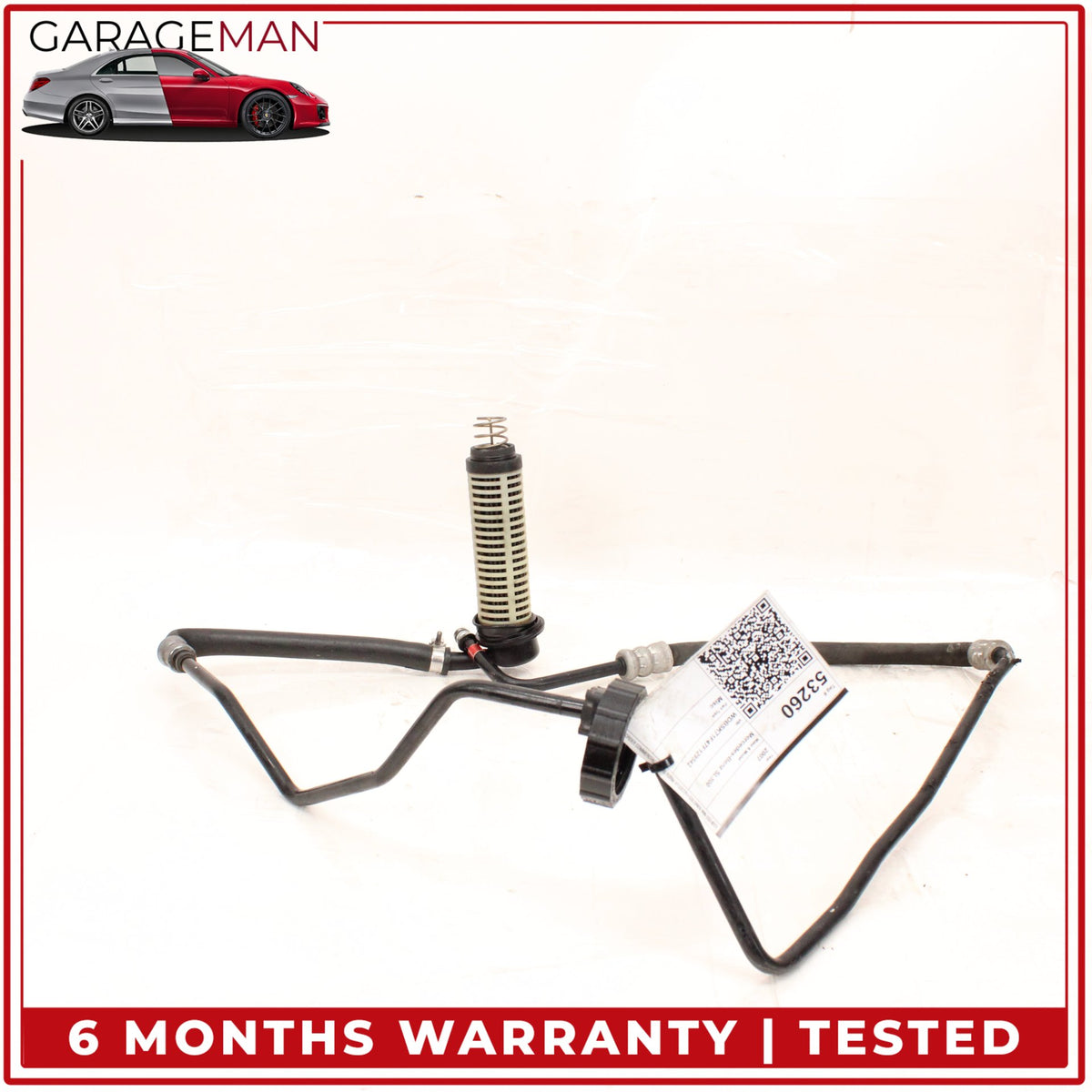 2007-2012 Mercedes-Benz SL550 R230 ABC Hydraulic Suspension Line Hose OEM
