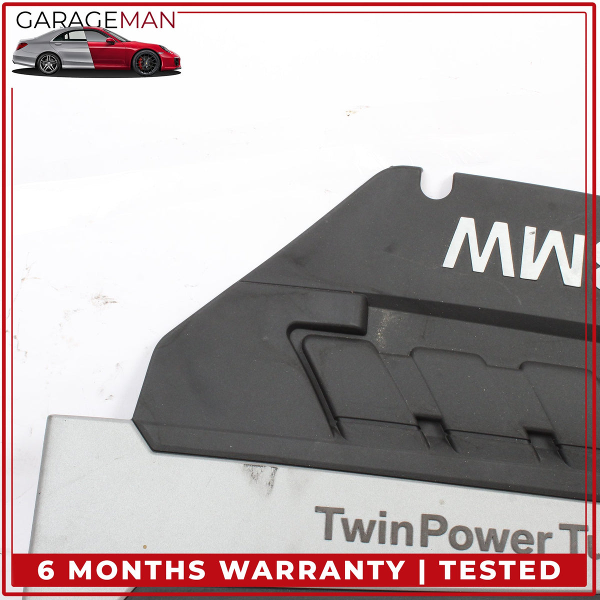 2008-2014 BMW 650i 550i 4.4L V8 N63 Engine Motor Cover Trim Panel Set OEM