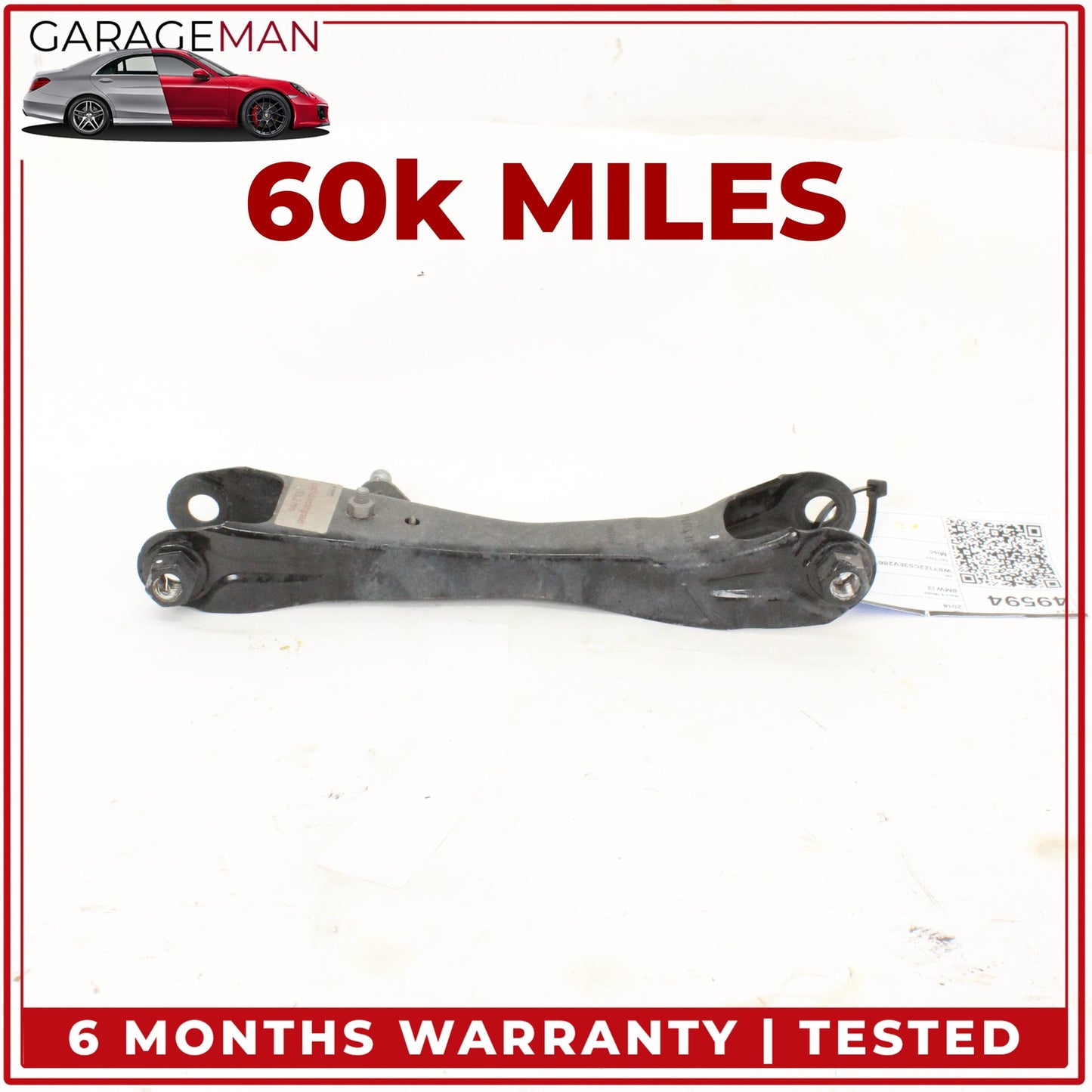 2014-2021 BMW i3 I01 Rear Right Passenger Side Lower Control Arm 6867879 OEM