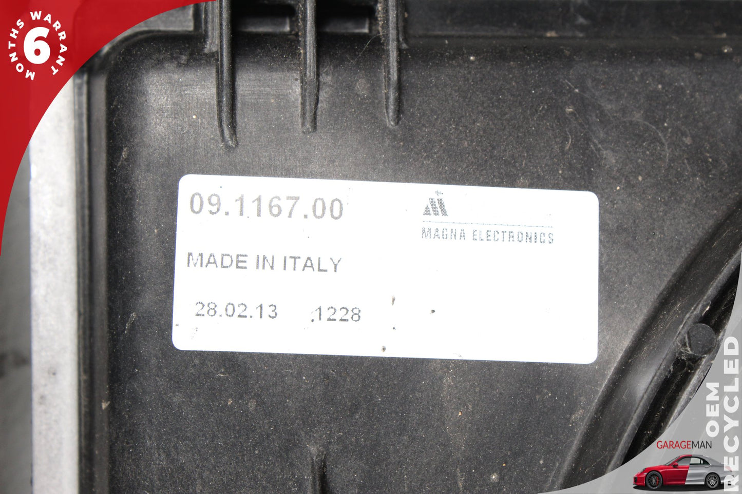 2013-2019 Fiat 500e Cooling Radiator Core Support w/ Fan Assembly 68089068AA