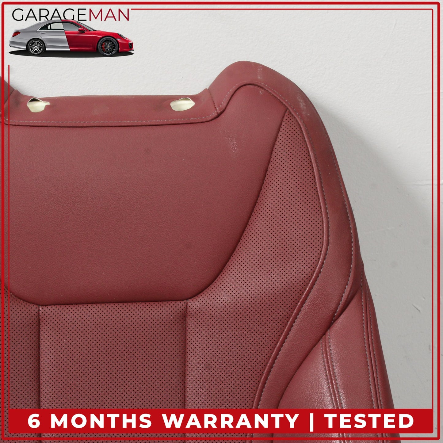 2019-2025 BMW 330i M340i Front Left Driver Side Top Upper Seat Cushion Red OEM