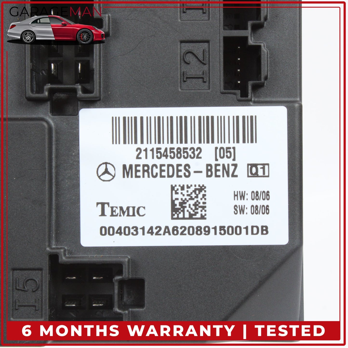 2003-2011 Mercedes W211 E350 E500 CLS550 Body Control Module 2115456532 OEM