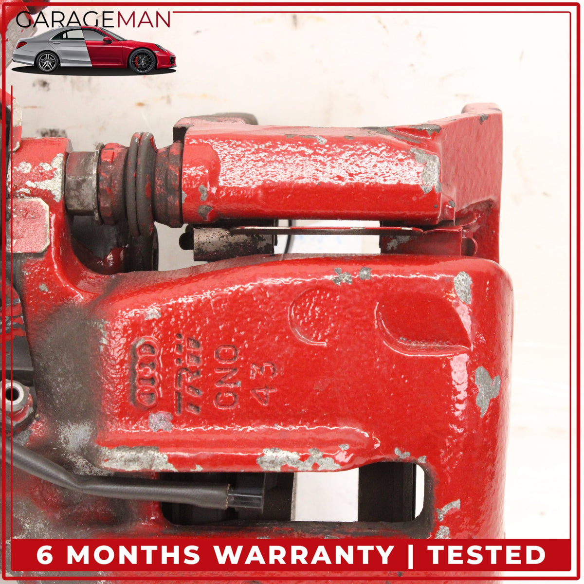 2012-2018 Audi A7 A6 Rear Left and Right Side Brake Caliper Set TRW OEM