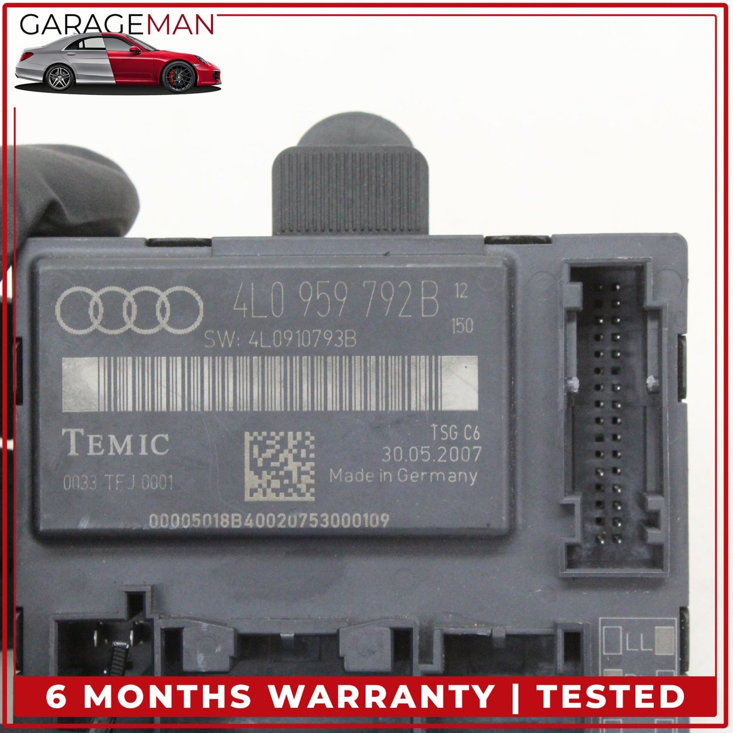 2007-2009 Audi Q7 Front Right Passenger Side Door Control Module 4L0959792B OEM