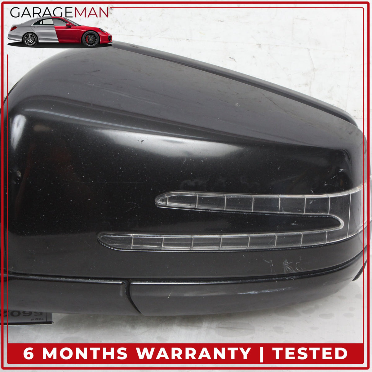 2010-2017 Mercedes C207 E550 Coupe Left Door Rear View Mirror w/ Blind Spot OEM