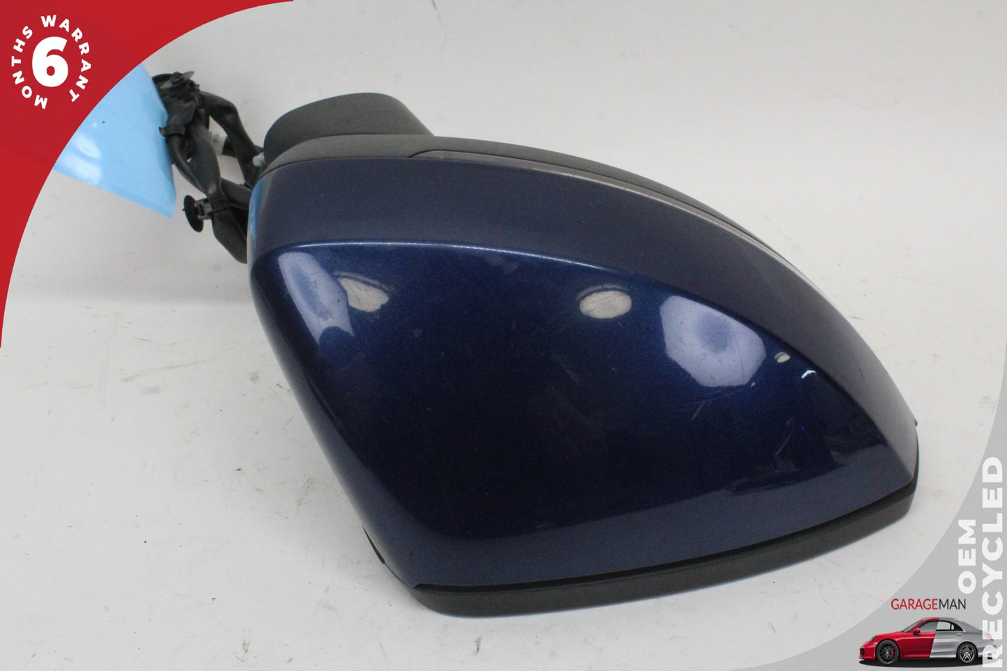2015-2020 Audi A3 S3 Front Right Passenger Side Door Rear View Mirror Blue OEM