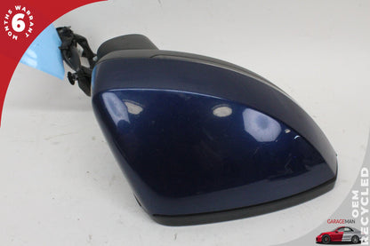 2015-2020 Audi A3 S3 Front Right Passenger Side Door Rear View Mirror Blue OEM