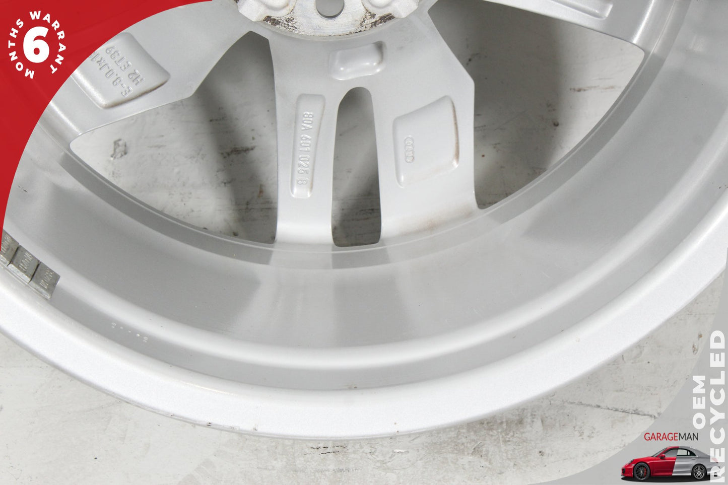 2020-2024 Audi Q5 Wheel Rim 5 Twin Spoke 8.0JX18H2 ET39 80A601025B OEM