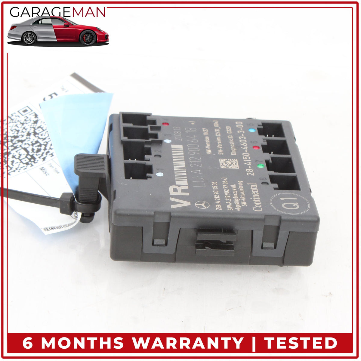 2008-2018 Mercedes W204 C250 Front Right Side Door Control Module 2129006418 OEM