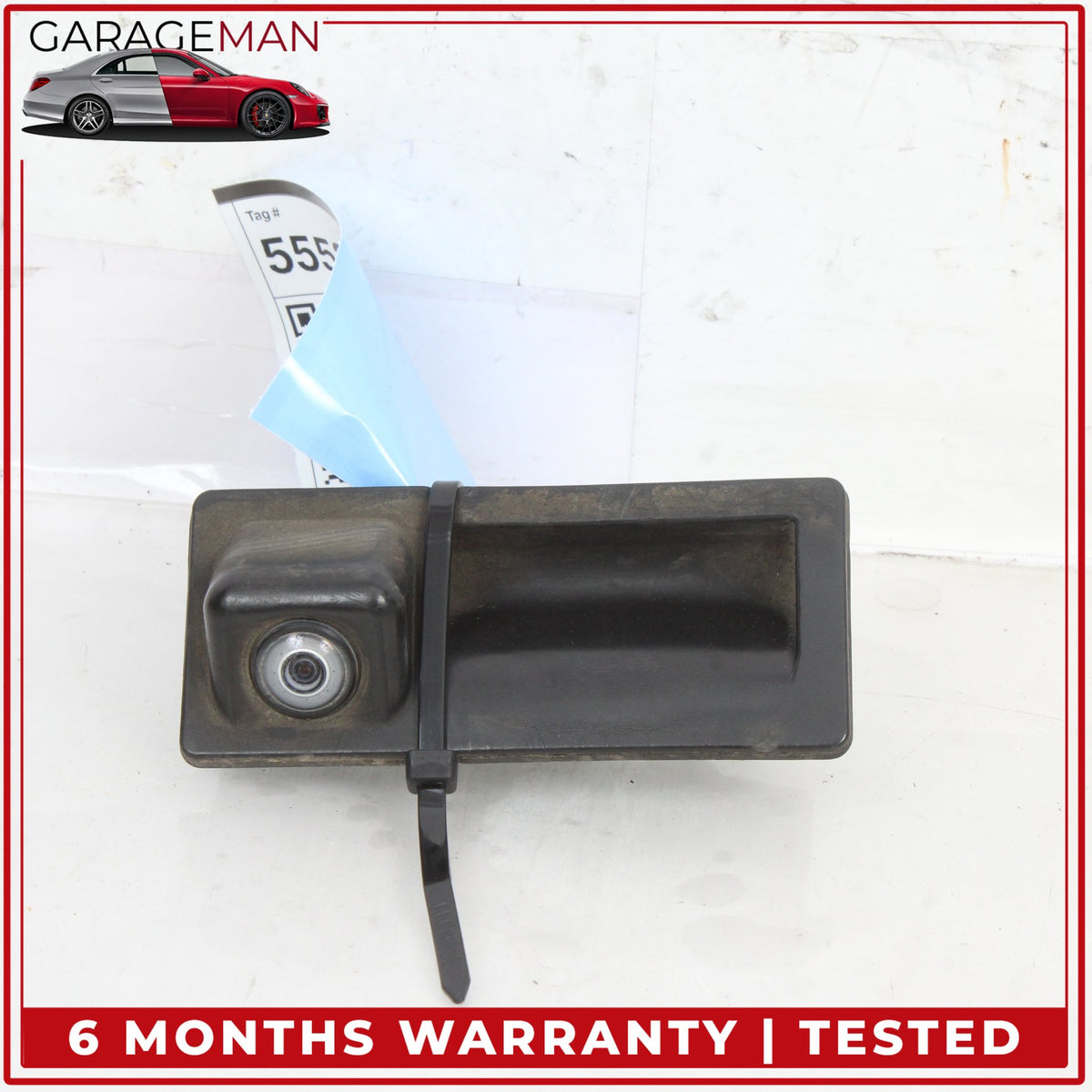 2012-2018 Audi A6 A7 Rear Trunk Open Release Handle w/ Camera 7P6827566C OEM