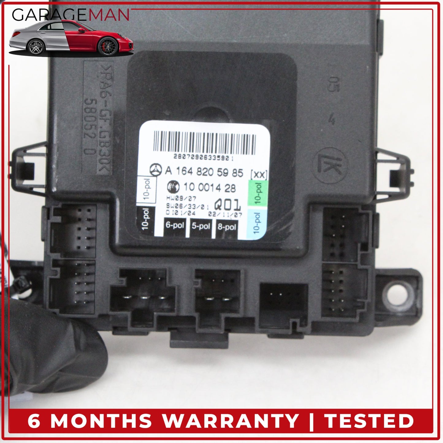 2006-2013 Mercedes X164 GL550 Front Right Door Control Module 1648205985 OEM