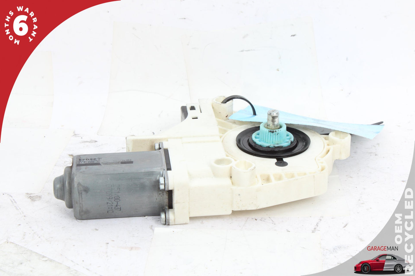 2010-2016 Land Rover LR4 SUV Rear Left Window Regulator Motor AH2214B555AA OEM