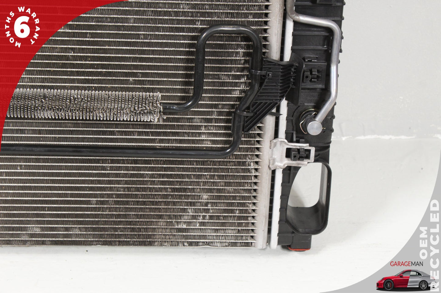 2003-2006 Mercedes W219 CLS500 Engine Cooling Radiator AC A/C Condenser Assembly