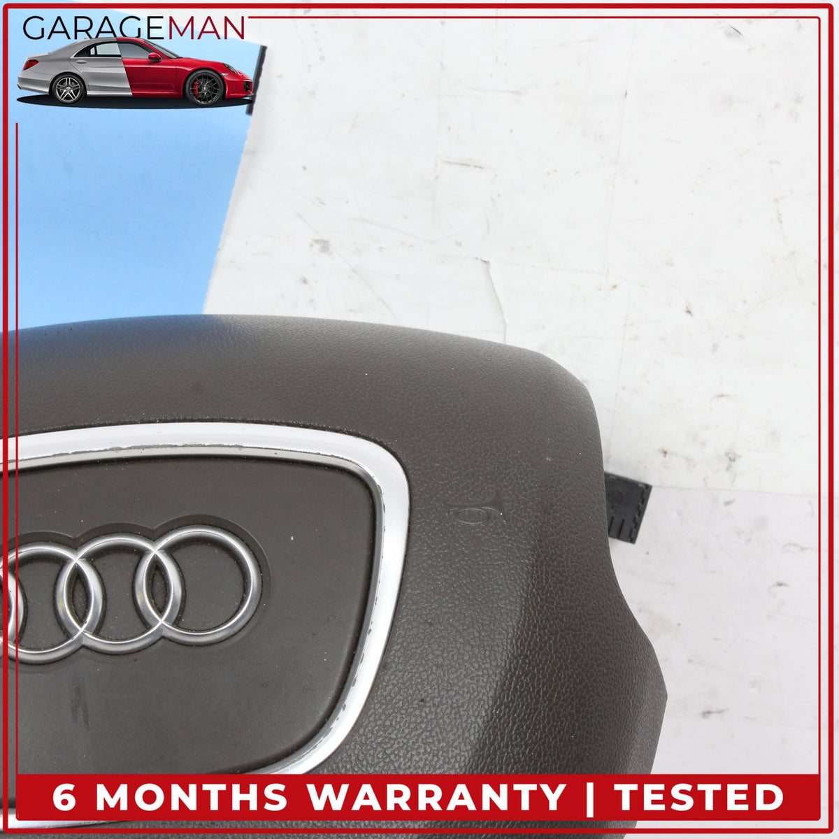 2012-2015 Audi A6 A7 S6 S7 Front Left Steering Wheel Airbag Brown 4G0880201G OEM