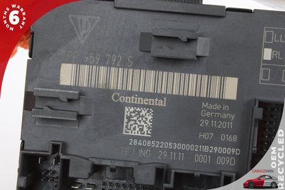2011-2018 Porsche Cayenne S 958 Front Right Door Control Module 7PP959792S OEM