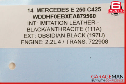 12-18 Mercedes W212 E250 Rear Right or Left Lower Spring Seat Control Arm OEM
