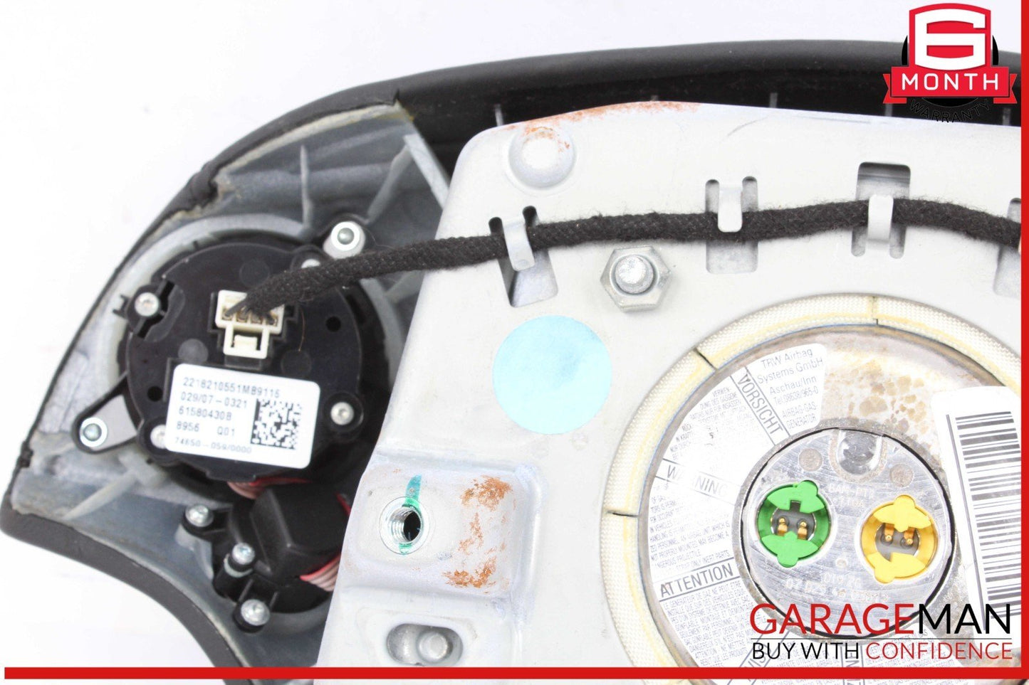 2007-2010 Mercedes-Benz S550 W221 Steering Wheel Airbag Black 2218210551