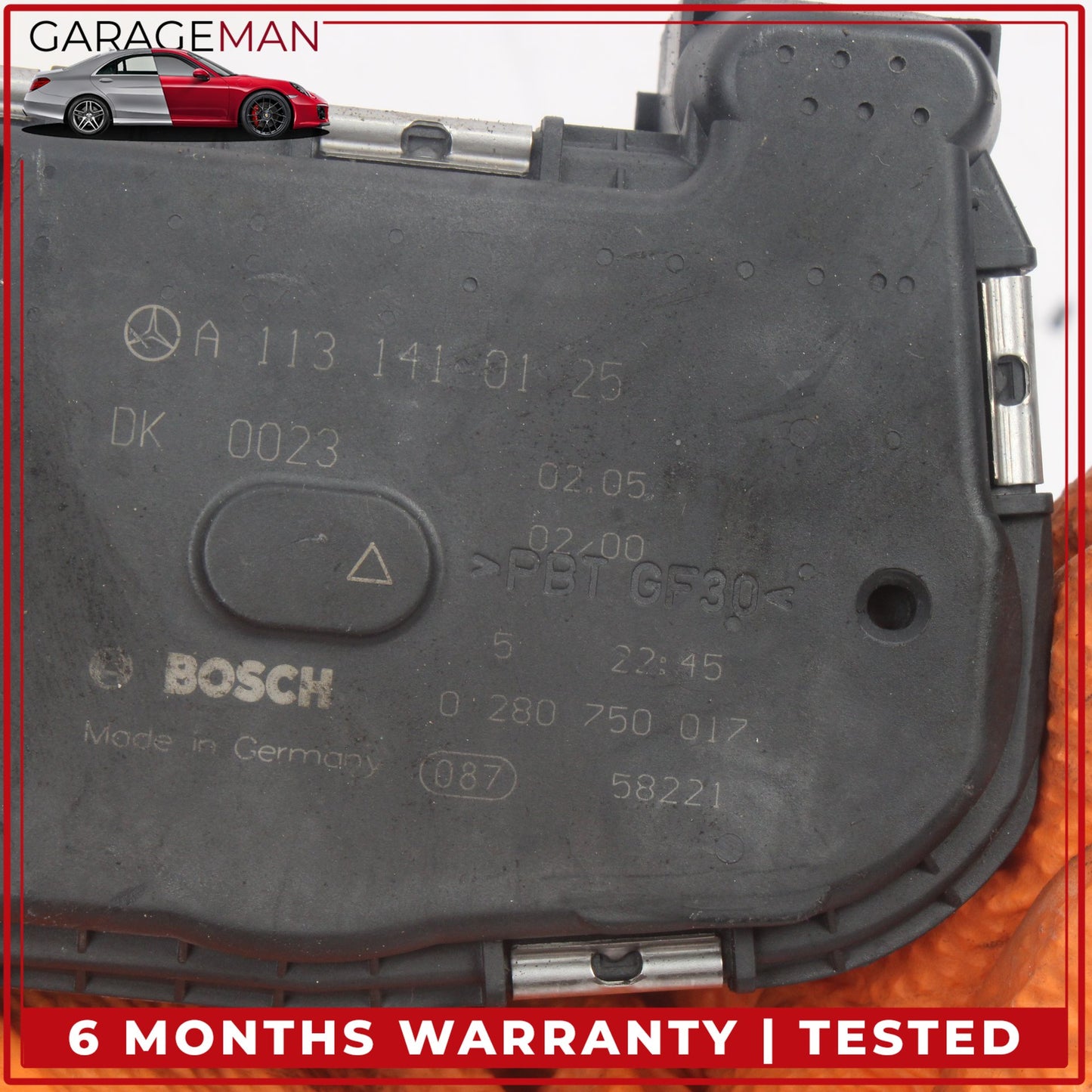 2001-2013 Mercedes W220 S430 S500 SL500 Engine Throttle Body 1131410125 OEM