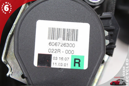 2007-2015 Audi Q7 Rear Right Side 2nd Row Seat Belt Black 4L0857806H OEM