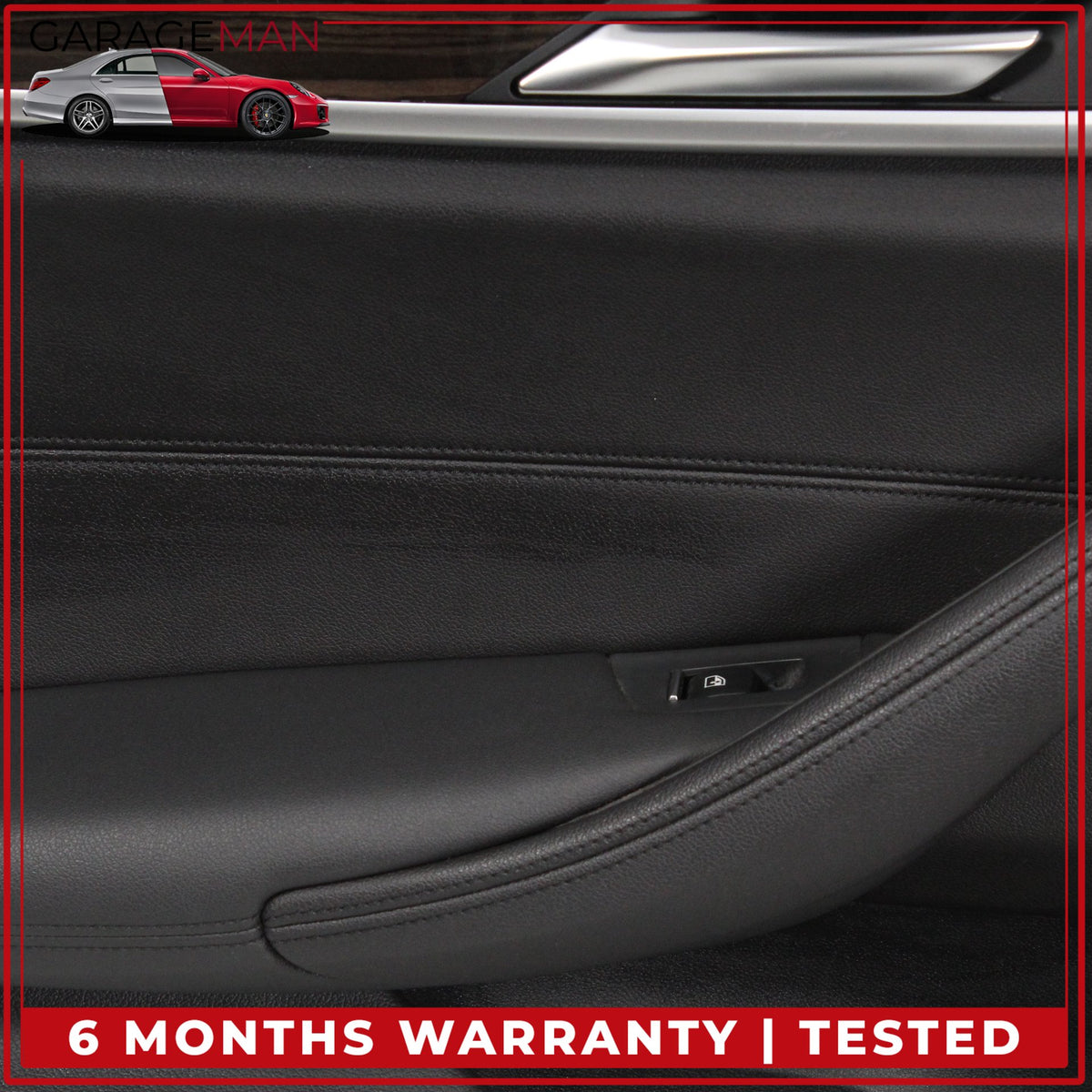 2017-2023 BMW 530e M550i G30 Rear Left Driver Side Interior Door Trim Panel OEM