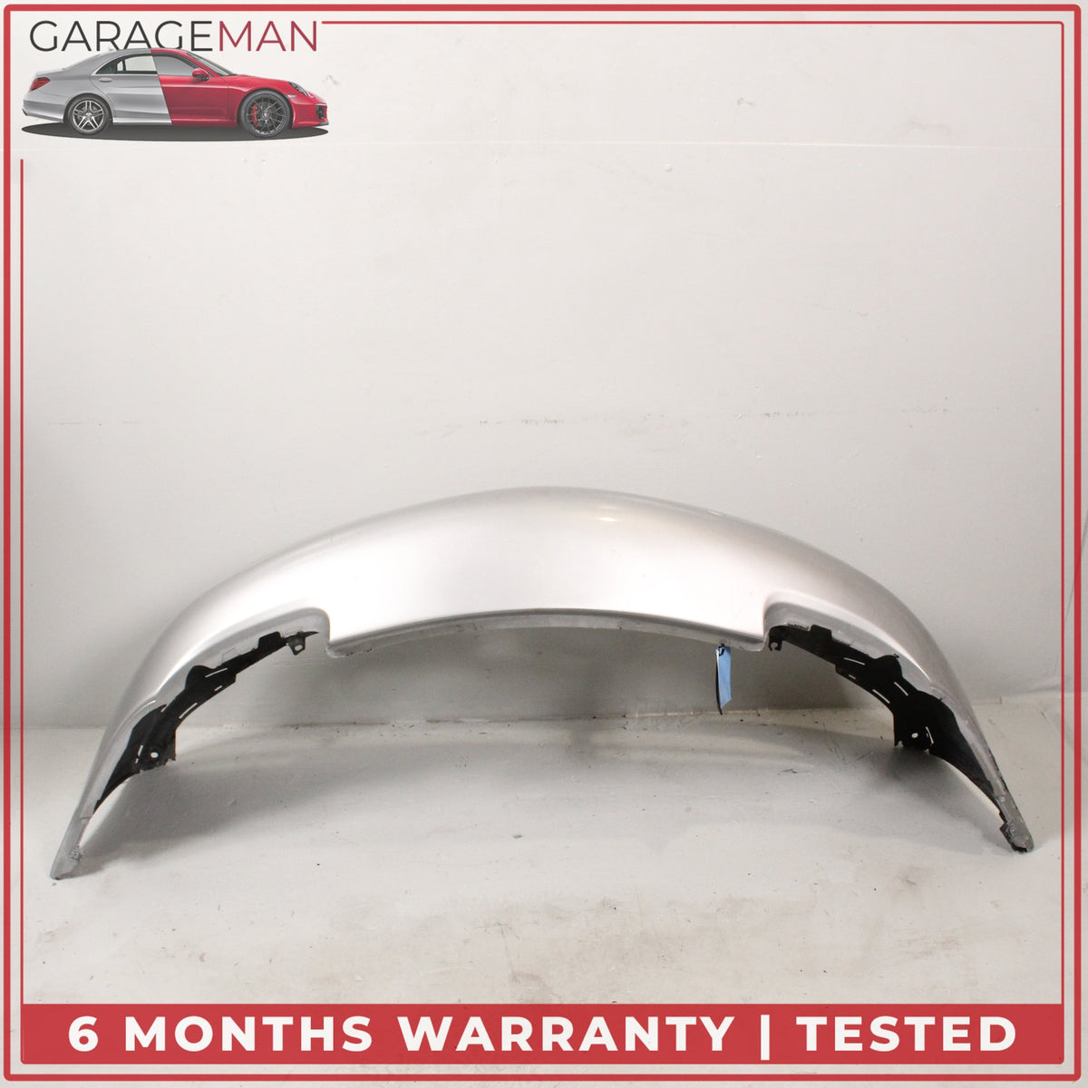 1999-2001 Porsche 911 Carrera 996 Front Bumper Cover Arctic Silver Metallic OEM
