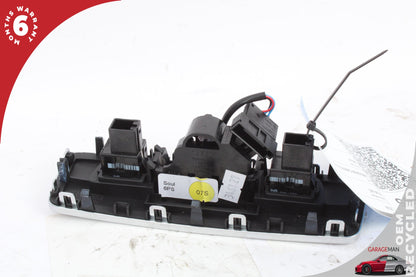 2012-2018 Audi A6 Rear Heated Seat Switch Panel Control 4G0863351A OEM