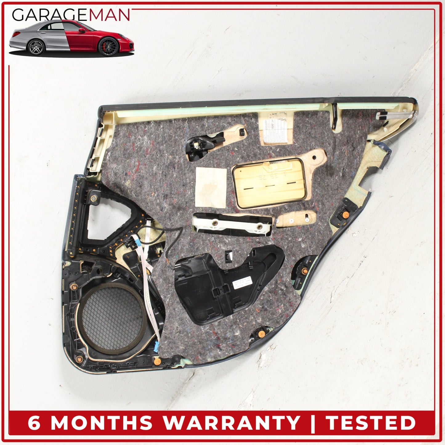 2006-2011 Mercedes W219 CLS550 Rear Left Side Interior Door Trim Panel OEM