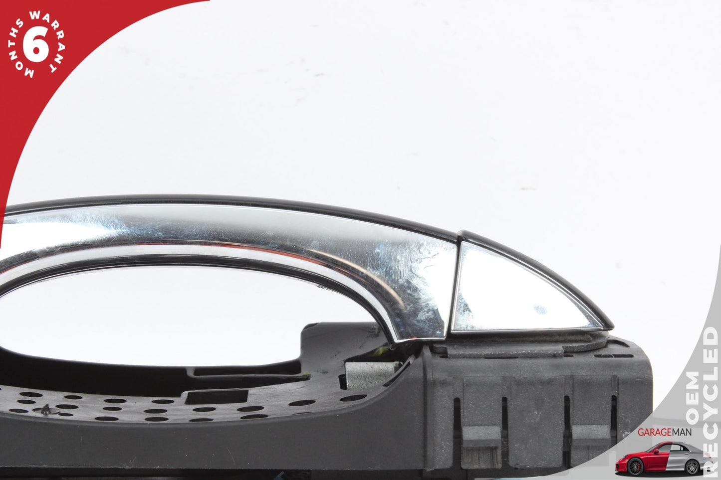2012-2018 Audi A7 Right Passenger Side Exterior Door Handle Black 4H0837886 OEM