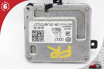 2012-2018 Audi A7 A6 Daytime Running Light DRL Control Module Unit 4G0907397 OEM