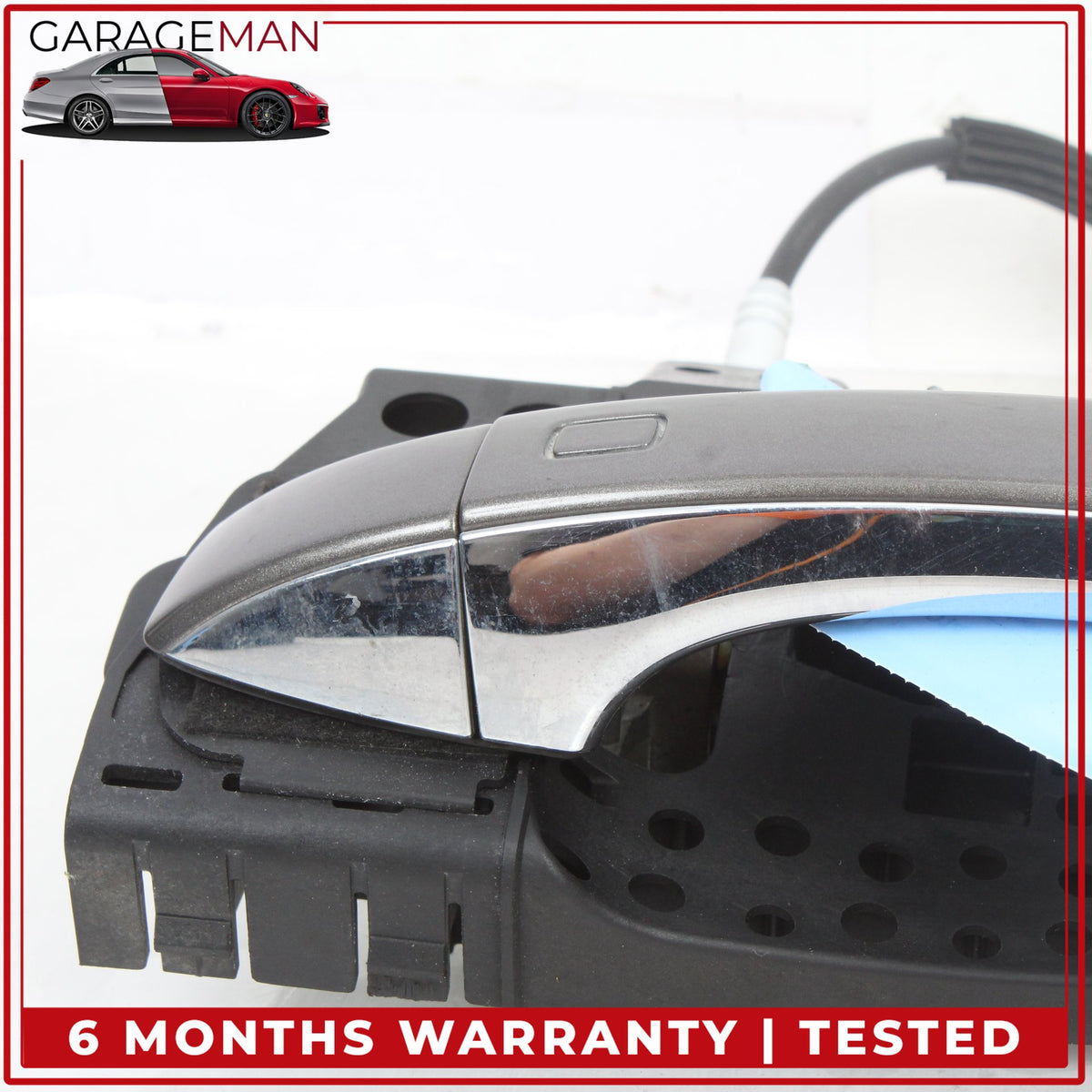 2012-2018 Audi A6 A7 Rear Left Driver Side Exterior Door Handle 4H0837885 OEM