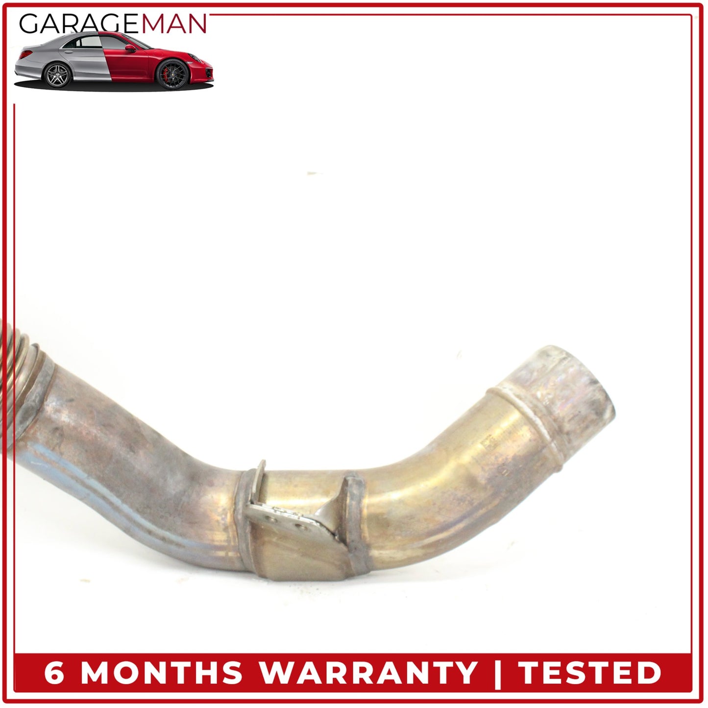 2010-2017 BMW 550i F07 Right Passenger Side Exhaust Downpipe 7645440 OEM