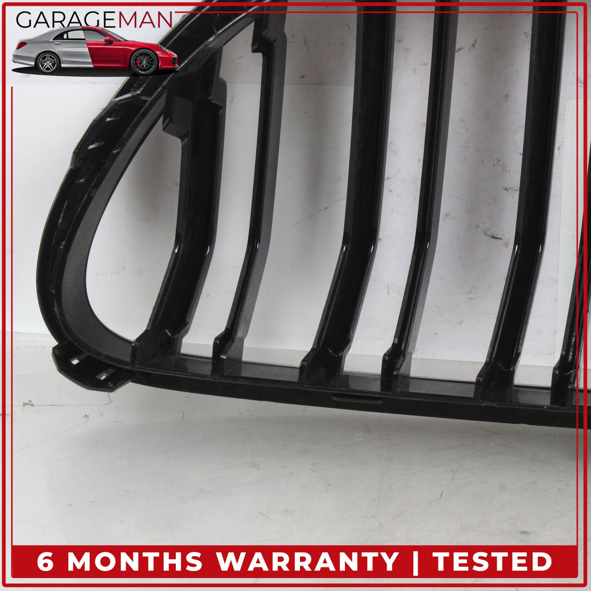 2012-2019 BMW 650i F13 Front Left & Right Hood Radiator Grille