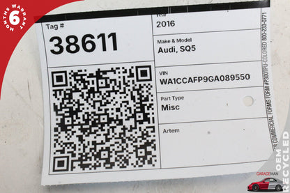 2013-2016 Audi SQ5 8R SUV Info Navigation Display 8R0919604A