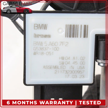 2019-2025 BMW 330i Front Right Passenger Side Window Regulator Motor 5A607F2 OEM