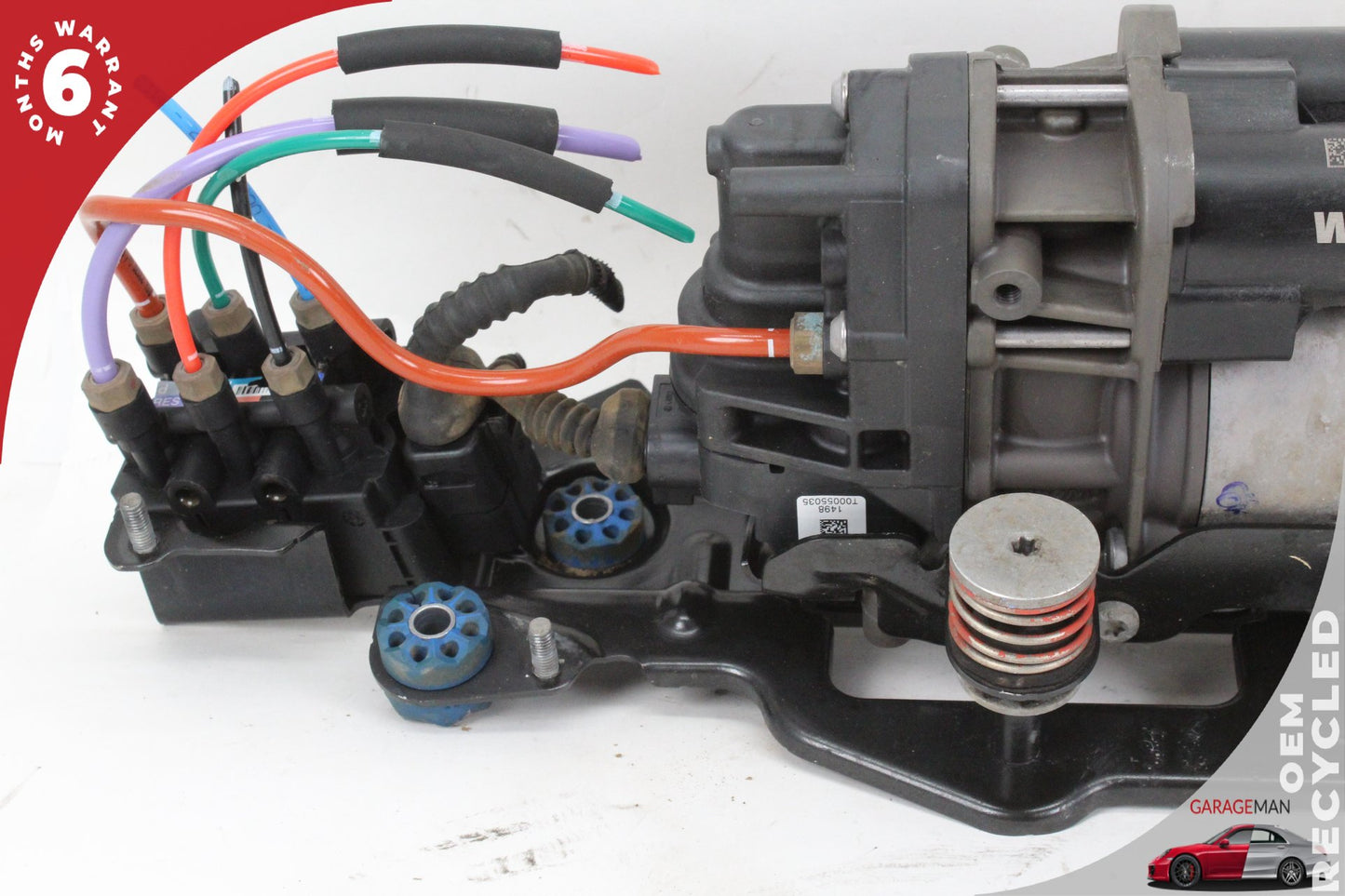 2018-2025 Audi SQ5 Q5 Air Suspension Compressor Pump w/ Bracket 80A616005E OEM